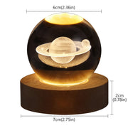 Crystal Ball Table LED Lamp
