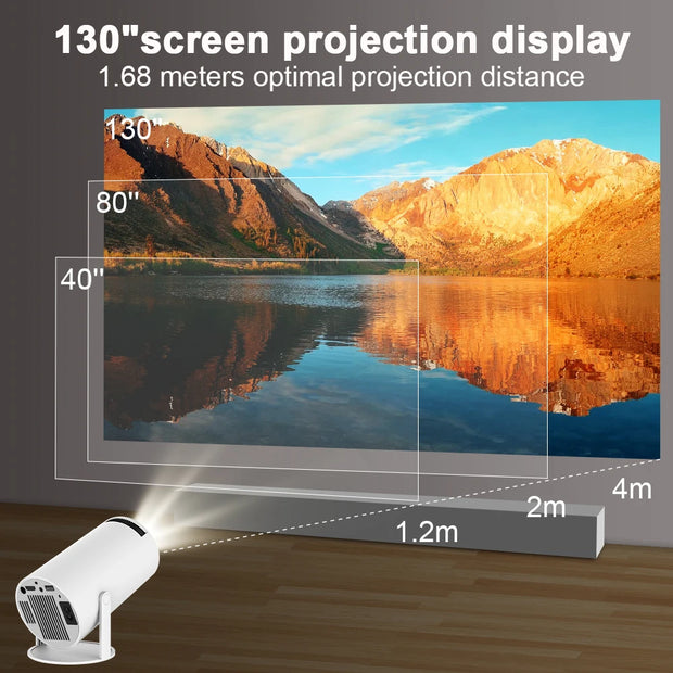 4K Cinema Portable Projector